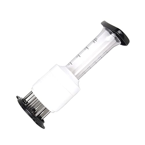 JINGYAN Fleischklopfer BBQ Injected Steak Tenderloin Pin Multi-Function Sauce Injector Stainless Steel Neddle Knocking Meat Hammer JINGYAN Fleischklopfer BBQ Injected Steak Tenderloin Pin Multi-Function Sauce Injector Stainless Steel Neddle Knocking Meat Hammer von JINGYAN