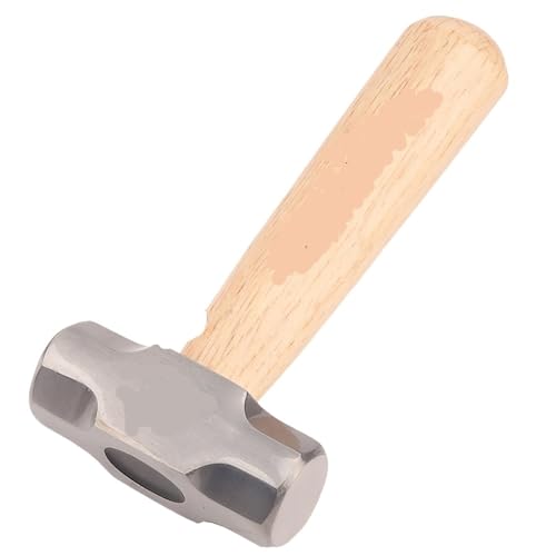 JINGYAN Hämmer Hammer Solid Wood Short Handle Octagonal High Carbon Steel Small Manual Hardware Tool von JINGYAN