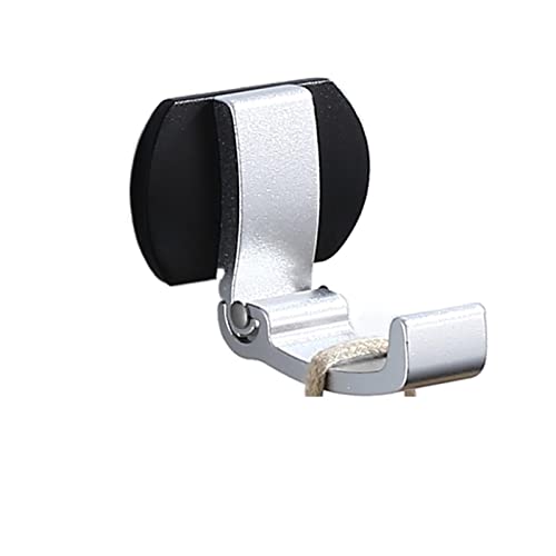 JINGYAN Mehrzweckhaken Goldklapper Gewandhaken Einzelhaken Handtuchhaken for Badezimmer Mantel Haken Aufhänger Kleidung for Schlafzimmer Kleiderbügel Set for Küchentürhaken(White) von JINGYAN