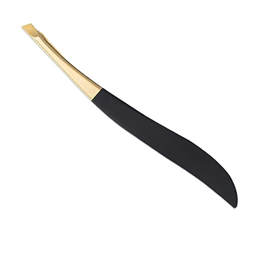 JINGYAN Pinzetten Professional Stainless Steel Hair Removal Eye Brow Eyebrow Tweezers Clip Gold Women Beauty Makeup Tools von JINGYAN