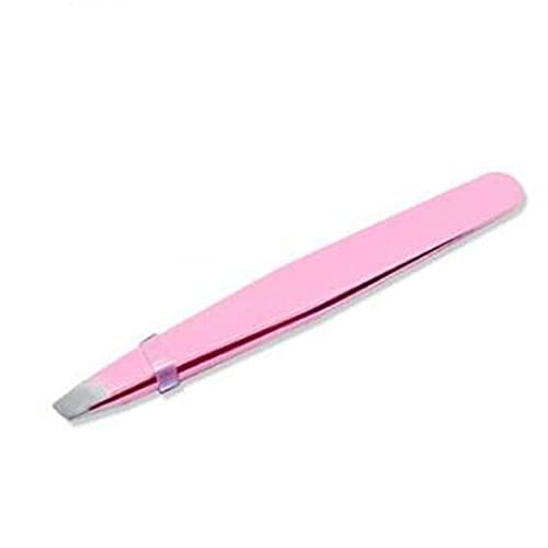 JINGYAN Pinzetten Tweezers eyebrow tweezers set stainless steel professional eyelash expander pliers scissors beauty tool(Pink) von JINGYAN