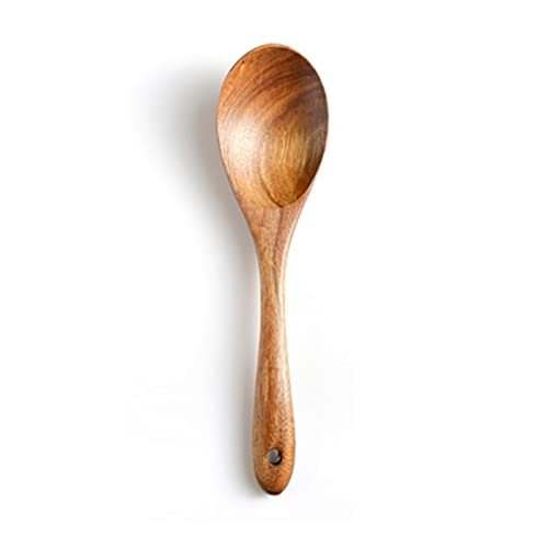 JINGYAN Schöpfkellen Salatlöffel aus Holz, Gabel, Küchenutensilien aus Holz(2) von JINGYAN