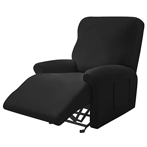 JINGYAN Sofaüberwürfe Split Style Recliner Sofa Cover Elastic Spandex Recliner Lazy Boy Chair Cover Furniture Protector Relax Armchair Cover Solid(B) von JINGYAN