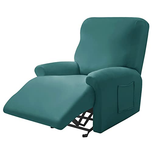 JINGYAN Sofaüberwürfe Split Style Recliner Sofa Cover Elastic Spandex Recliner Lazy Boy Chair Cover Furniture Protector Relax Armchair Cover Solid(C) von JINGYAN