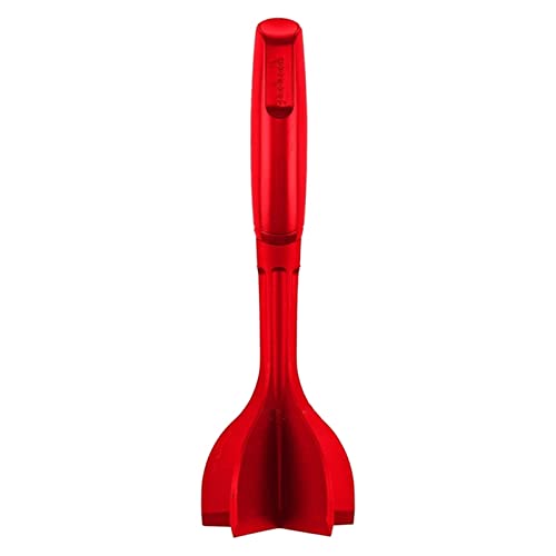 JINGYAN Spätzlepressen Meat Chopper, Ground Beef Masher, Heat Resistant Meat Masher For Hamburger Meat, Chop And Stir Meat Masher Tool(Red) von JINGYAN