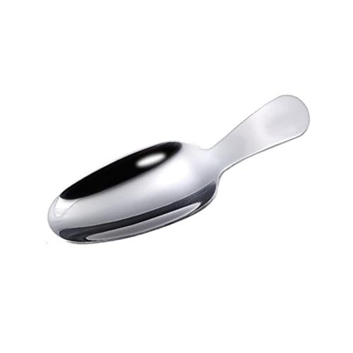 JINGYAN Teelöffel Kitchen Stainless Steel Teaspoons Short Handle Sugar Salt Spice Spoon Condiment Tea Coffee Scoop Small Cafetera von JINGYAN