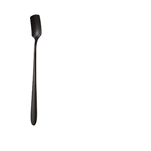 JINGYAN Teelöffel Plating Stainless Steel Coffee Spoon Long Handle Tea Spoons Kitchen Hot Drinking Flatware von JINGYAN