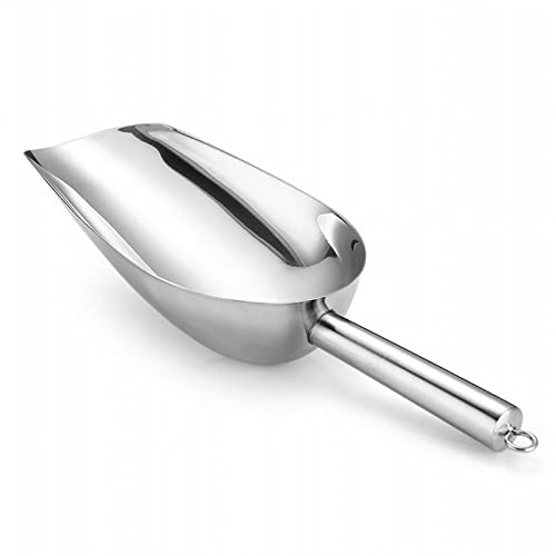 JINGYAN Teelöffel Shovel Candy Flour Colorful Spoon Stainless Steel Bonbons Beans Food Scoops Buffet Tool Kitchen von JINGYAN