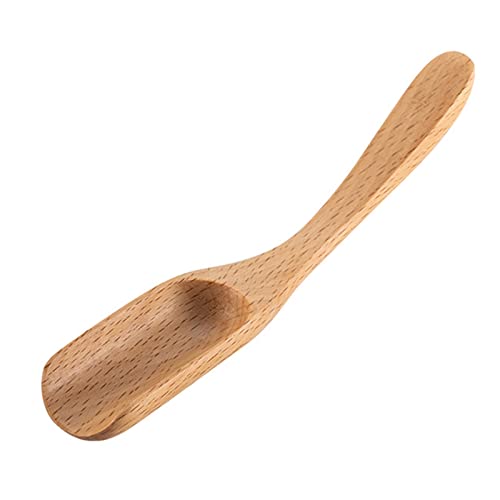 JINGYAN Teelöffel Wood Tea Scoop Spoon for Coffee Beans Sugar Powder Wooden Teaspoon Accessories von JINGYAN