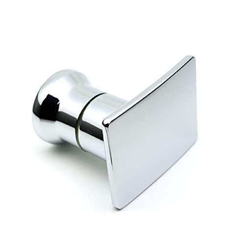 JINGYAN Türgriff-Sets Duschtürgriff WC-Push-Pull-Glastürgriff Push-Türgriff Aluminium-Vierkant-Einlochgriff von JINGYAN