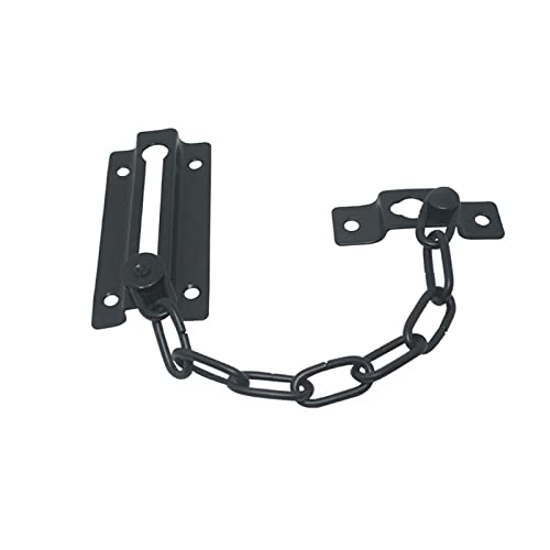 JINGYAN Türketten 1 Set High Quality Metal Door Chain Lock Safety Guard Security Cabinet Locks For DIY Home Tools(Black) von JINGYAN