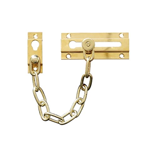 JINGYAN Türketten 1 Set High Quality Metal Door Chain Lock Safety Guard Security Cabinet Locks For DIY Home Tools(Gold) von JINGYAN