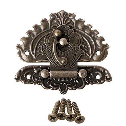 JINGYAN Türriegel Dekorative Hasp-Kipp-Koffer-Schloss-Haken-Verriegelungsschnallen von JINGYAN