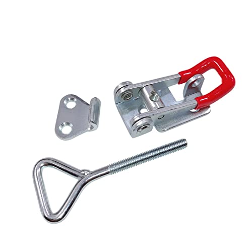 JINGYAN Türriegel Toggle Latch Catch Clamp Verstellbare Schrankboxen Hebelgriff Lock Haspe für Schiebetür Möbelbeschläge von JINGYAN