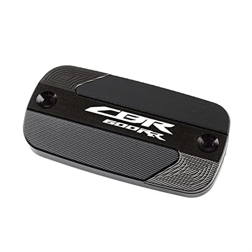 JINGYAOTONG Motorrad-Schraubkappe Für Honda CBR 600RR CBR600RR 2003-2006 Motorradzubehör Vorderradbremszylinder Flüssigkeitsbehälterabdeckung Öldeckel 2024(SCHWARZ) von JINGYAOTONG