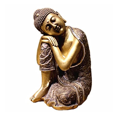 JINGZEYU Fox Südostasien Schlafende Buddha-Dekoration, Garten-Innen- Und Außen-Meditations-Buddha-Statue-Ornamente, Zen-Ornamente JINGZEYU Fox Südostasien Schlafende Buddha-Dekoration, Garten-Innen- Und Außen-Meditations-Buddha-Statue-Ornamente, Zen-Ornamente von JINGZEYU