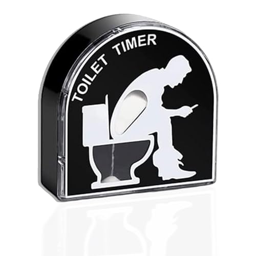 JINJUMEI 5 Minuten Stundenglas, Sanduhr Toilet Timer Toilette Timer Stundenglas Kreative Toilette Sanduhr Timer Lustige Geschenke für Männer, Ehemann, Papa, Vatertag, Geburtstags-Gag JINJUMEI 5 Minuten Stundenglas, Sanduhr Toilet Timer Toilette Timer Stundenglas Kreative Toilette Sanduhr Timer Lustige Geschenke für Männer, Ehemann, Papa, Vatertag, Geburtstags-Gag von JINJUMEI