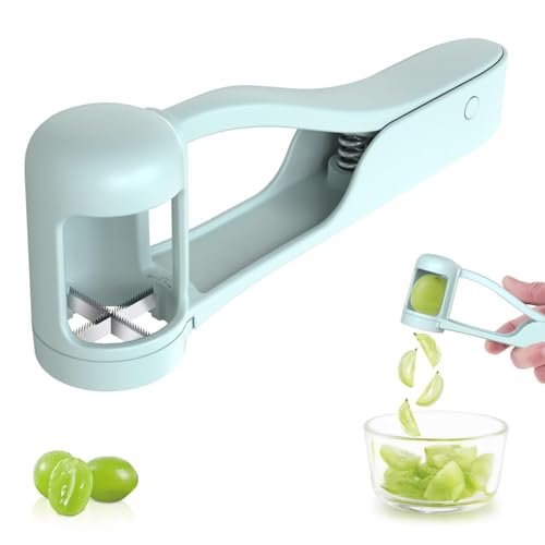 JINJUMEI Tomatenschneider Obstschneider Multifunktionales Edelstahl Banane Schneider Salatschneider Küchenwerkzeuge für Kleinkinder Baby Traubenschneider Viertelschneider zum Schneiden von Tomaten JINJUMEI Tomatenschneider Obstschneider Multifunktionales Edelstahl Banane Schneider Salatschneider Küchenwerkzeuge für Kleinkinder Baby Traubenschneider Viertelschneider zum Schneiden von Tomaten von JINJUMEI