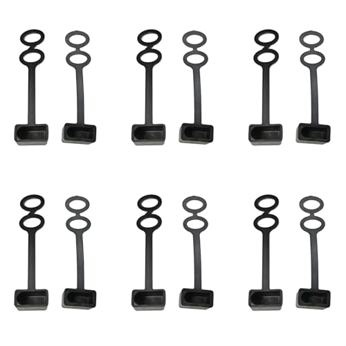 JINKAIMING 6 Paar EC5 Stecker Staubkappe EC5 Stecker Buchse Anschluss Endabdeckung Wasserdicht Top Deckel für Solarbatterie Kabel RC ESC Lipo Elektromotor JINKAIMING 6 Paar EC5 Stecker Staubkappe EC5 Stecker Buchse Anschluss Endabdeckung Wasserdicht Top Deckel für Solarbatterie Kabel RC ESC Lipo Elektromotor von JINKAIMING