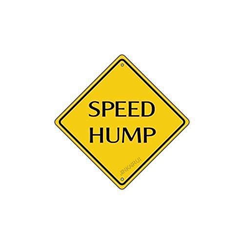 Great Road Sign Speed Hump Crossing Schild Lustiges gelbes Diamant-Blechschild Aluminium-Metallschild für Heimdekoration, 30,5 x 30,5 cm Great Road Sign Speed Hump Crossing Schild Lustiges gelbes Diamant-Blechschild Aluminium-Metallschild für Heimdekoration, 30,5 x 30,5 cm von JINKAIRUI
