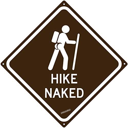 JINKAIRUI Blechschild für Spaziergänge, Hütte, nackte Straße, Mann, Höhle, Garage, Schlafzimmer, für Zuhause, Büro, Bar, Wanddekoration für drinnen und draußen, Schild JINKAIRUI Blechschild für Spaziergänge, Hütte, nackte Straße, Mann, Höhle, Garage, Schlafzimmer, für Zuhause, Büro, Bar, Wanddekoration für drinnen und draußen, Schild von JINKAIRUI