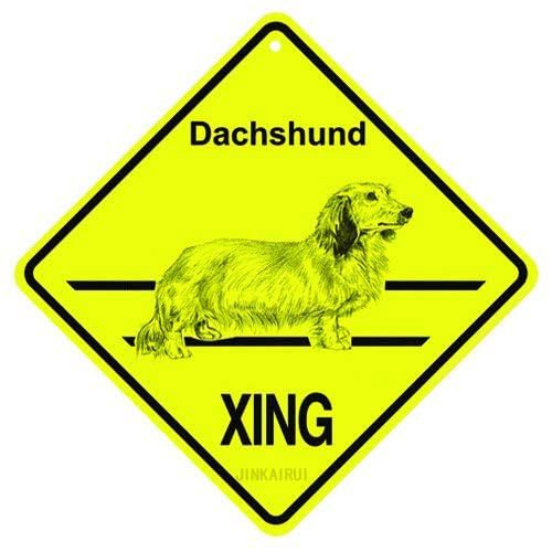 JINKAIRUI Xing Caution Crossing Metall-Schild für Zuhause, Büro, Bar, Wanddekoration für Innen- und Außenbereich, Terrassenschild, 20 x 20 cm JINKAIRUI Xing Caution Crossing Metall-Schild für Zuhause, Büro, Bar, Wanddekoration für Innen- und Außenbereich, Terrassenschild, 20 x 20 cm von JINKAIRUI