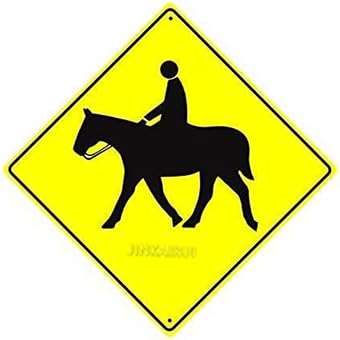 Metall-Blechschild mit Aufschrift "Great Road Horse Riding Ride Equestrian Activity with Graphic Farm Ranch" Animal Xing Crossing Schild für Zuhause, Büro, Bar, Innen- und Außenbereich, Wanddekoration Metall-Blechschild mit Aufschrift "Great Road Horse Riding Ride Equestrian Activity with Graphic Farm Ranch" Animal Xing Crossing Schild für Zuhause, Büro, Bar, Innen- und Außenbereich, Wanddekoration von JINKAIRUI