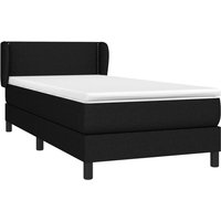 Boxspringbett mit Matratze Schwarz 100x200 cm Stoff vidaXL Boxspringbett mit Matratze Schwarz 100x200 cm Stoff vidaXL von JINLEFU