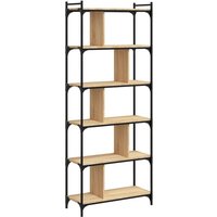 Bücherregal 6 Böden Sonoma-Eiche 76x32x192 cm Holzwerkstoff vidaXL Bücherregal 6 Böden Sonoma-Eiche 76x32x192 cm Holzwerkstoff vidaXL von JINLEFU