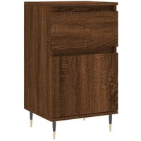 Jinlefu - Sideboard Braun Eichen-Optik 40x35x70 cm Holzwerkstoff vidaXL von JINLEFU