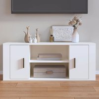 TV-Schrank Weiß 100x35x40 cm Holzwerkstoff vidaXL TV-Schrank Weiß 100x35x40 cm Holzwerkstoff vidaXL von JINLEFU