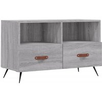 Jinlefu - TV-Schrank Grau Sonoma 80x36x50 cm Holzwerkstoff vidaXL Jinlefu - TV-Schrank Grau Sonoma 80x36x50 cm Holzwerkstoff vidaXL von JINLEFU
