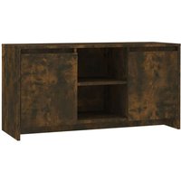 Jinlefu - TV-Schrank Räuchereiche 102x37,5x52,5 cm Holzwerkstoff vidaXL von JINLEFU