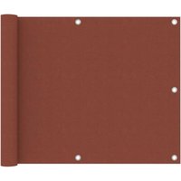 Jinlefu - The Living Store Balkon-Sichtschutz Terrakotta-Rot 75x300 cm Oxford-Gewebe - Balkon Sichtschutz - Terrakotta - Wasserfest - uv Schutz Jinlefu - The Living Store Balkon-Sichtschutz Terrakotta-Rot 75x300 cm Oxford-Gewebe - Balkon Sichtschutz - Terrakotta - Wasserfest - uv Schutz von JINLEFU