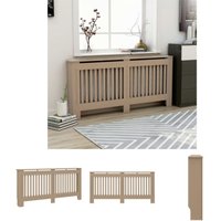 Jinlefu - The Living Store Heizkörperverkleidung 172x19x81 cm mdf - Heizkörper-Zubehör - Braun Jinlefu - The Living Store Heizkörperverkleidung 172x19x81 cm mdf - Heizkörper-Zubehör - Braun von JINLEFU