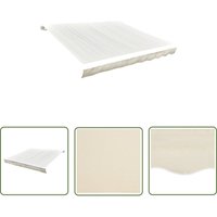 The Living Store Markisenbespannung Canvas Creme 500x300 cm - Markisenbespannung - Markise - Sonnenschutz - Gartenmöbel - Terrassenzubehör The Living Store Markisenbespannung Canvas Creme 500x300 cm - Markisenbespannung - Markise - Sonnenschutz - Gartenmöbel - Terrassenzubehör von JINLEFU