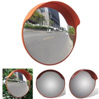 Jinlefu - The Living Store Verkehrsspiegel Konvex PC-Kunststoff Orange 45 cm Outdoor - Verkehrsschilder Jinlefu - The Living Store Verkehrsspiegel Konvex PC-Kunststoff Orange 45 cm Outdoor - Verkehrsschilder von JINLEFU