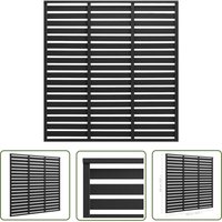 The Living Store Zaunelement wpc 180x180 cm Schwarz - Zaunpanel - wpc Zaun - Gartenzaun - Sichtschutzzaun - Windschutzzaun The Living Store Zaunelement wpc 180x180 cm Schwarz - Zaunpanel - wpc Zaun - Gartenzaun - Sichtschutzzaun - Windschutzzaun von JINLEFU