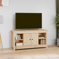 Jinlefu - vidaXL TV-Schrank 103x36,5x52 cm Massivholz Kiefer von JINLEFU