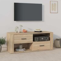 Jinlefu - vidaXL TV-Schrank Sonoma-Eiche 100x35x40 cm Holzwerkstoff Jinlefu - vidaXL TV-Schrank Sonoma-Eiche 100x35x40 cm Holzwerkstoff von JINLEFU