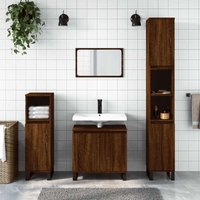 Maison Exclusive Badschrank Braun Eichen-Optik 58x33x60 cm Maison Exclusive Badschrank Braun Eichen-Optik 58x33x60 cm von JINLEFU