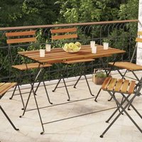 Maison Exclusive Bistrotisch Klappbar 100x54x71 cm Massivholz Maison Exclusive Bistrotisch Klappbar 100x54x71 cm Massivholz von JINLEFU