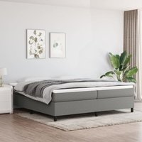 Maison Exclusive Boxspringbettgestell Dunkelgrau 200x200 cm Stoff Maison Exclusive Boxspringbettgestell Dunkelgrau 200x200 cm Stoff von JINLEFU