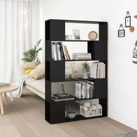 Maison Exclusive Bücherregal Raumteiler Schwarz 100x24x155 cm Maison Exclusive Bücherregal Raumteiler Schwarz 100x24x155 cm von JINLEFU