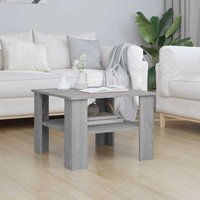 Maison Exclusive Couchtisch Grau Sonoma 60x60x42 cm Holzwerkstoff Maison Exclusive Couchtisch Grau Sonoma 60x60x42 cm Holzwerkstoff von JINLEFU