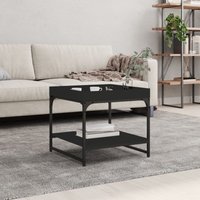 Maison Exclusive Couchtisch Schwarz 49,5x49,5x45 cm Holzwerkstoff Maison Exclusive Couchtisch Schwarz 49,5x49,5x45 cm Holzwerkstoff von JINLEFU