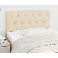 Maison Exclusive Kopfteil Creme 80x7x78/88 cm Stoff Maison Exclusive Kopfteil Creme 80x7x78/88 cm Stoff von JINLEFU