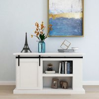 Maison Exclusive Mini Schiebetürbeschlag Set für Schranktüren von JINLEFU