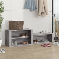 Maison Exclusive Schuhschrank Grau Sonoma 150x35x45 cm Maison Exclusive Schuhschrank Grau Sonoma 150x35x45 cm von JINLEFU