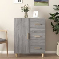 Maison Exclusive Sideboard Grau Sonoma 69,5x34x90 cm Maison Exclusive Sideboard Grau Sonoma 69,5x34x90 cm von JINLEFU